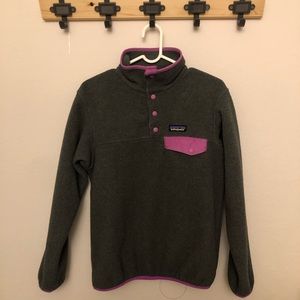 Patagonia synchilla pullover fleece sweater xxs
